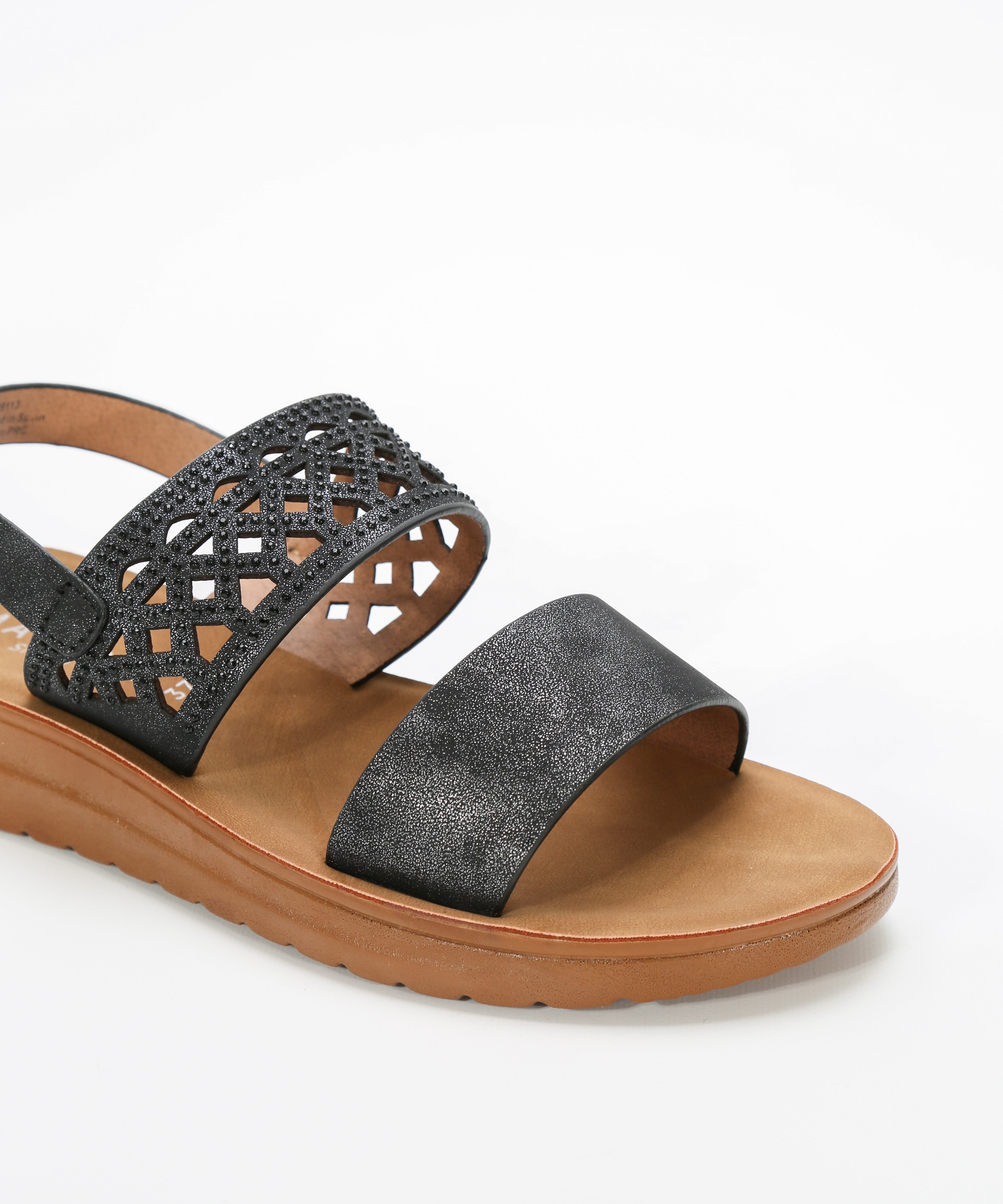 Sandalia plana strass image number null